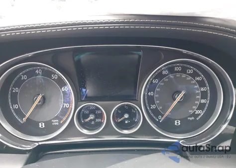 2012 Bentley Continental Gtc z USA, uszkodzony, nr VIN SCBGR3ZA0CC077183